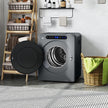 4 kg compact tumble dryer in grey – image 9