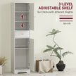 Tall cabinet with arched doors – image 5