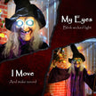 6ft Animated Witch with Glowing Eyes & Sound – image 4 of 9