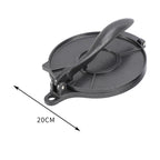 Manual Tortilla Press – Aluminium Alloy Flatbread & Wrap Maker, 16cm/20cm