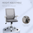Mesh office chair with flip-up armrests – image 4