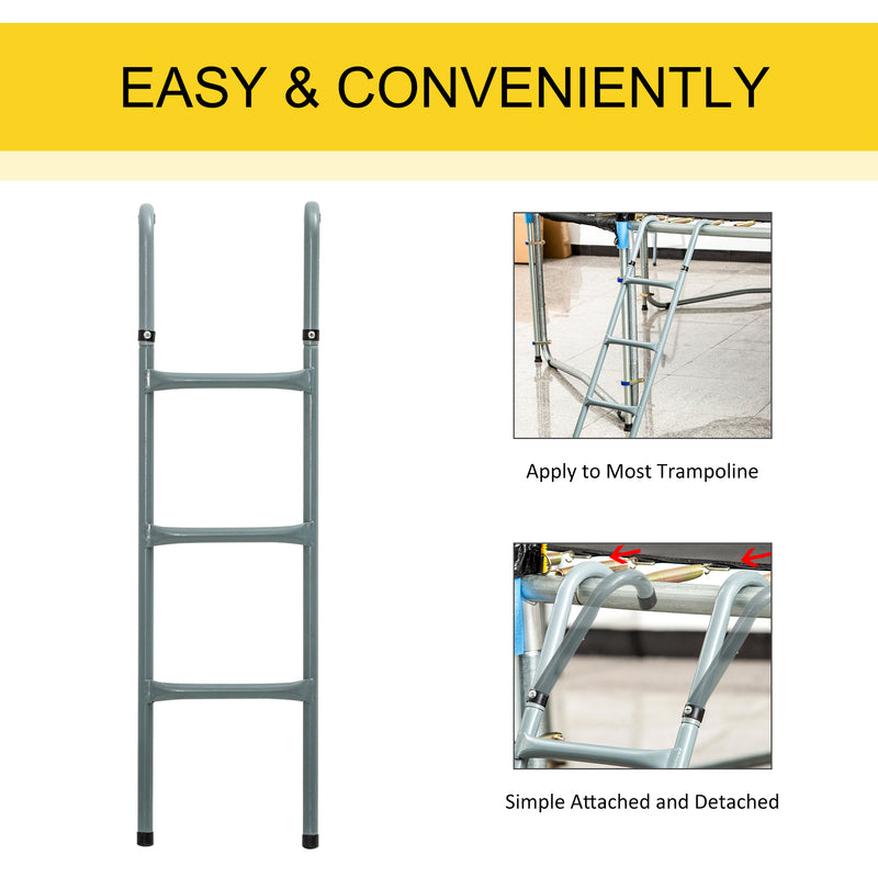 3-step trampoline ladder – image 7