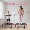 Pink mini fitness trampoline – image 4
