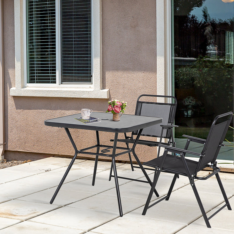 Marble-effect bistro table – image 10