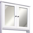 White mirrored wall cabinet – image 9