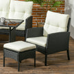 7-seater rattan sofa dining set – image 7
