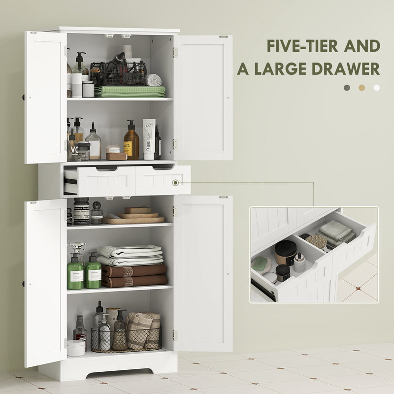 Tall bathroom storage cabinet – image 4
