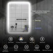 70 x 50 cm LED mirror with Bluetooth – image 4