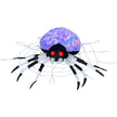 5ft Inflatable Hanging Spider with Colourful LED Lights – image 1 of 9