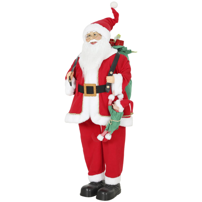 4ft Singing Santa on a white background