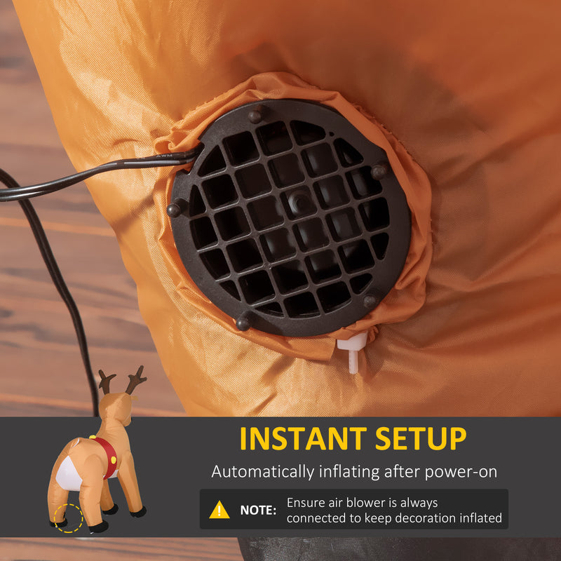 Built-in fan for inflating the display