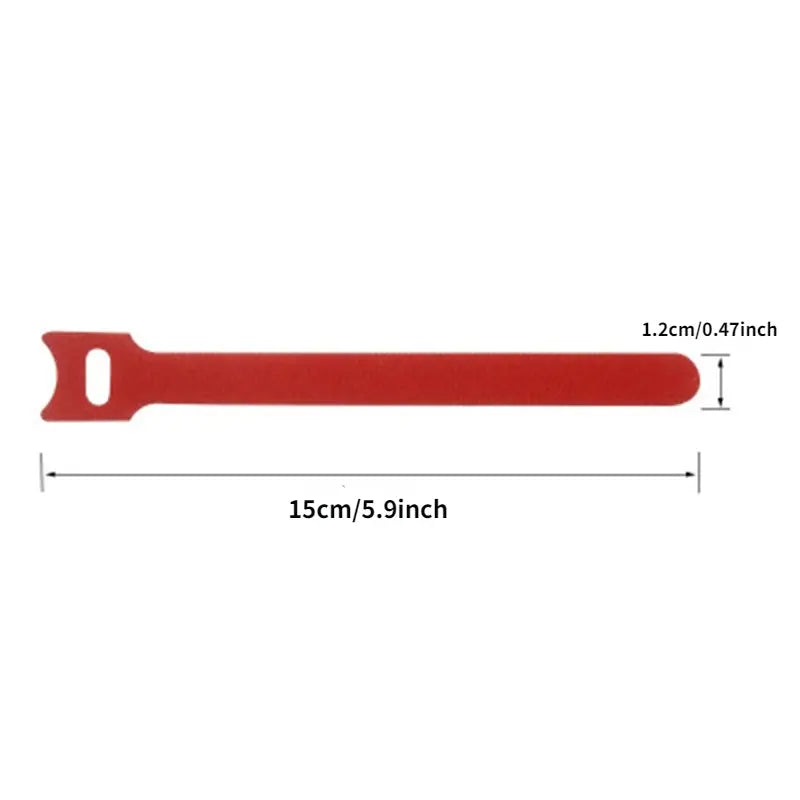10 Reusable Nylon Cable Ties Organisers