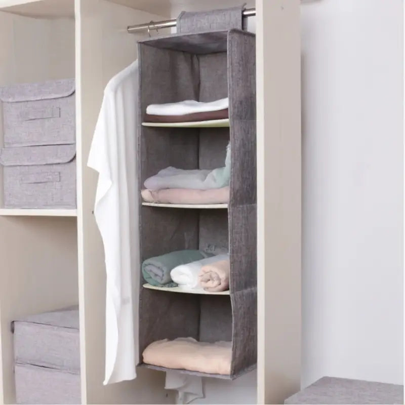 Hanging Storage Bag for Closet Organizer and Hangers