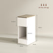 Slim bedside tables set – image 3