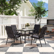 5-piece square dining set – image 2