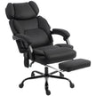 HOMCOM High Back Vibration Massage Office Chair Heated Reclining Computer Chair w/ Adjustable Height, Swivel Wheels