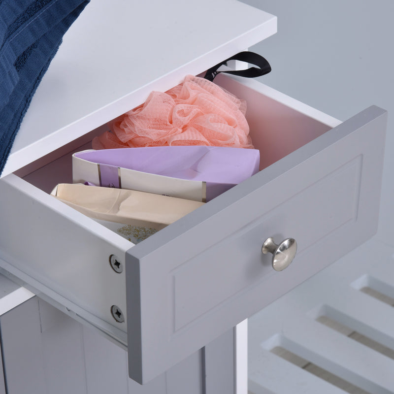 Traditional bathroom cabinet with drawers – image 8