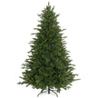 6ft wide green artificial Christmas tree with realistic PE and PVC tips