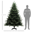 7ft bushy spruce Christmas tree – image 3