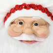 4ft Singing Chef Santa in a Christmas room setting