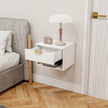 Fluted floating bedside tables – image 9