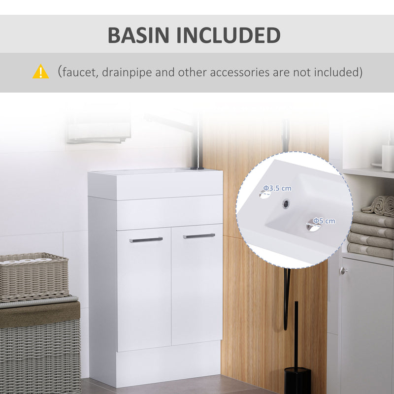 Vanity unit with ceramic basin – image 5