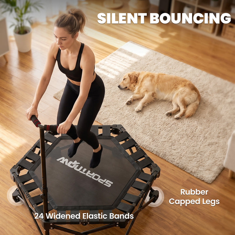 42" foldable mini trampoline – image 7