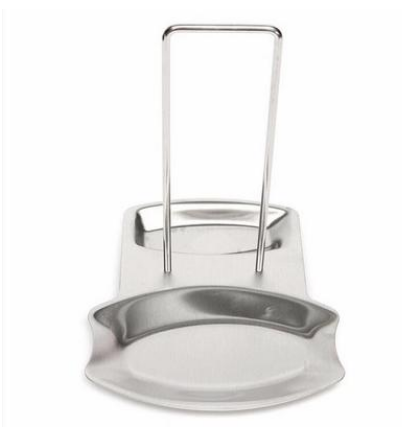 Stainless Steel Pot Lid & Spoon Holder Rack