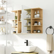 80 cm mirror bathroom cabinet – image 8