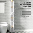 Slim 185 cm bathroom cabinet – image 5