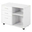 Mobile printer stand with drawers – image 10