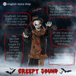 170cm Animated Circus Clown with Glowing Eyes – image 4 of 9