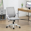 Grey mesh office chair – image 2