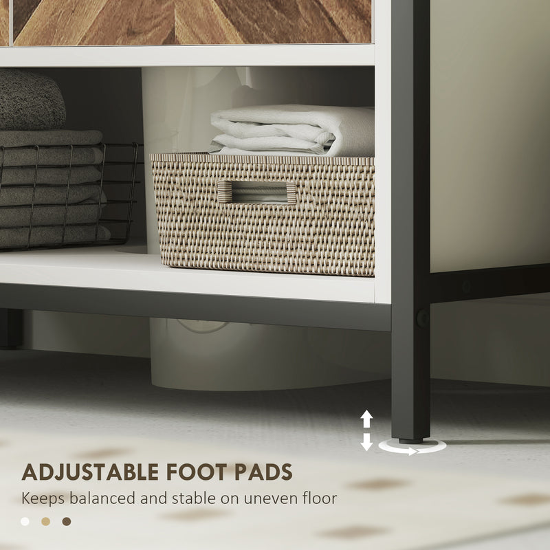 80 cm herringbone under sink cabinet – image 7