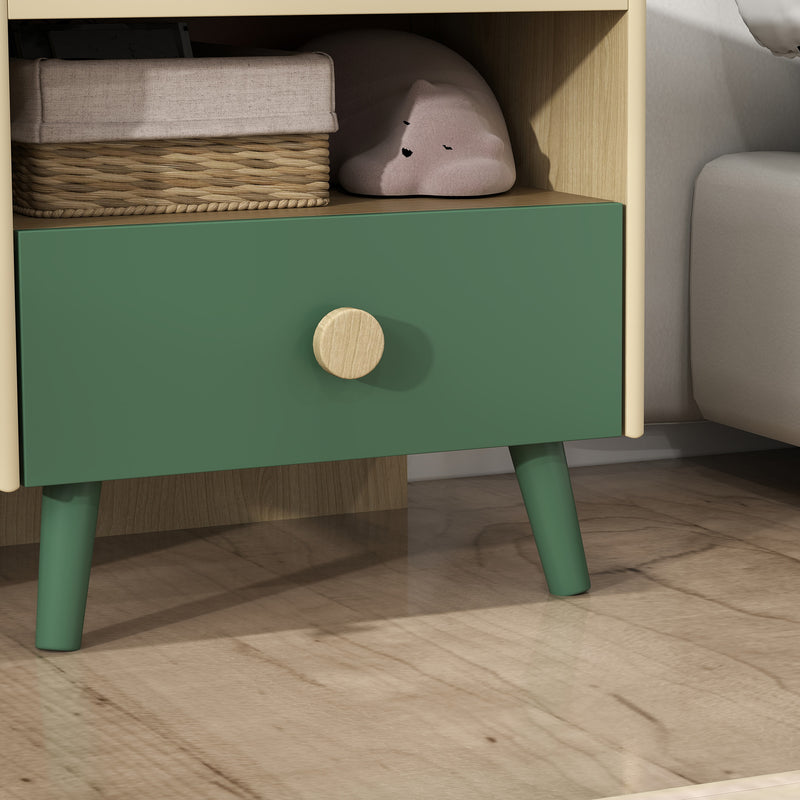 Green kids bedside table – image 10