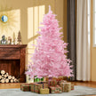 6ft pink artificial Christmas tree – image 2