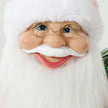 2ft Skiing Santa in a Christmas room setting
