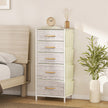 5-drawer fabric chest with side pockets – image 10