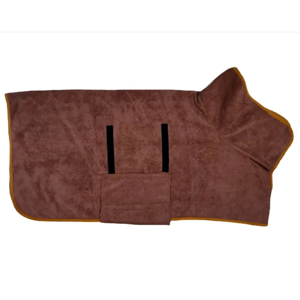 Quick-Dry Hooded Dog Bathrobe Towel