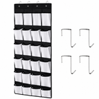 Over Door 24-Pocket Storage Organiser for Shoes, Accessories & Everyday Essentials