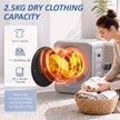 4kg silver tumble dryer – image 5