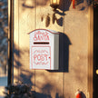 White Letters to Santa Postbox for A5 Letters in a Christmas setting