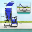 Blue zero gravity chair – image 3