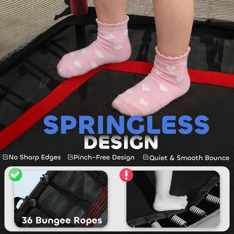 Mini kids trampoline – image 5