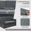 4-piece rattan sofa set – image 6