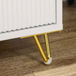 Fluted 3-drawer chest – image 7