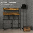 Rustic 7-drawer storage unit – image 6
