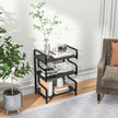 Black 3-tier printer stand – image 7