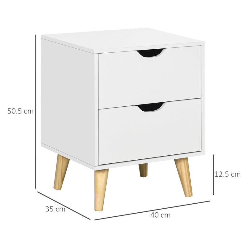 2-drawer bedside table – image 3