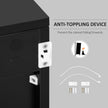 Black push-open sideboard – image 8